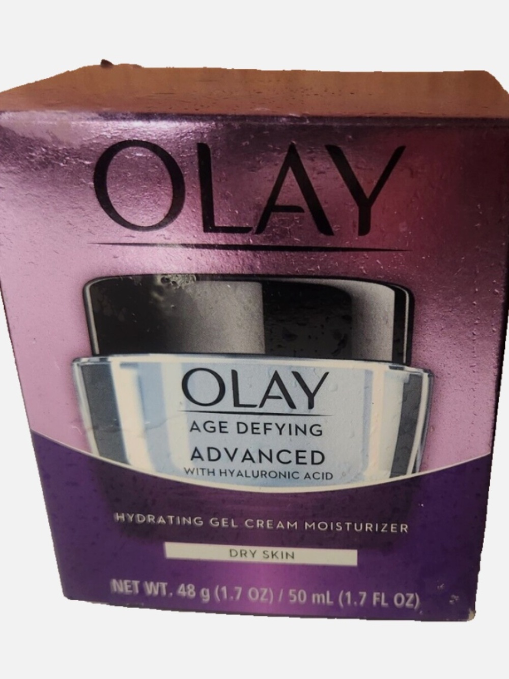 NEW - Olay Age Defying Advanced Hydrating Cream Gel Moisturizer dry skin